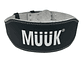 Cinturón De Pesas Cuero Muuk Negro/Blanco - Miniatura 1