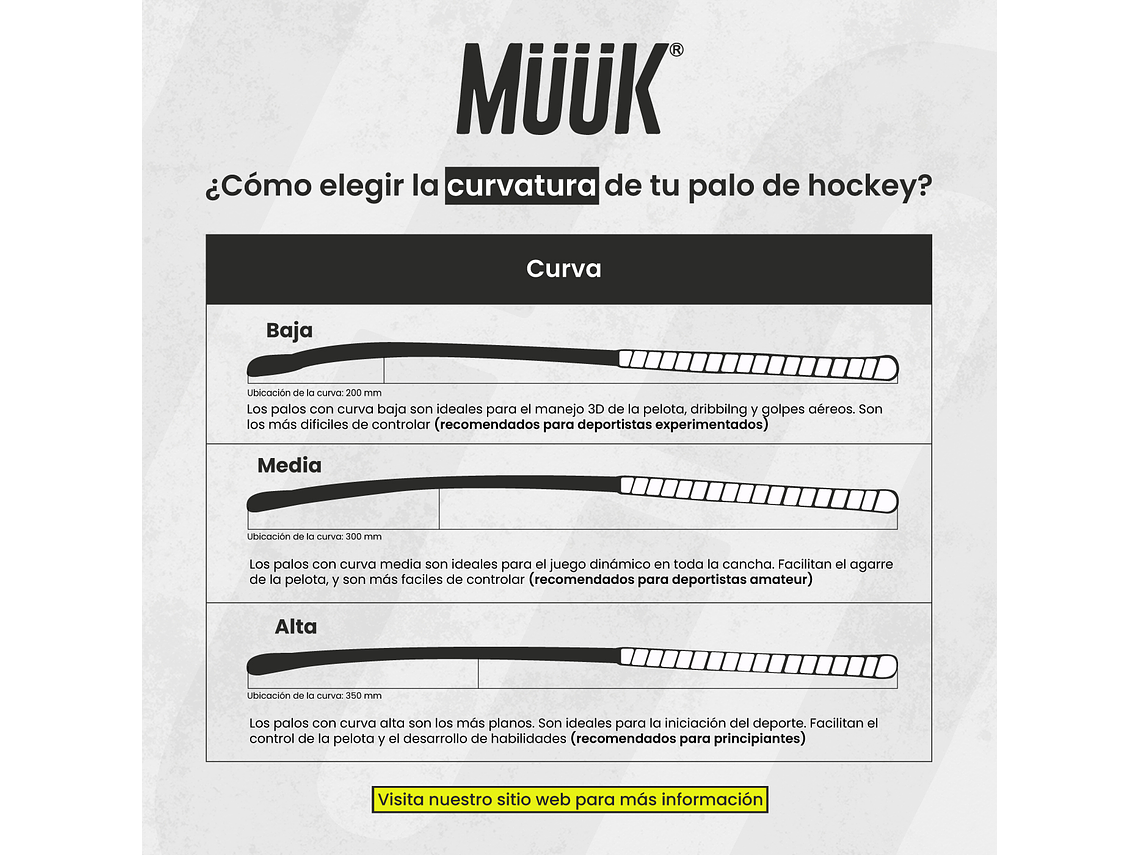 Palo de Hockey Cesped Muuk Puyehue  9