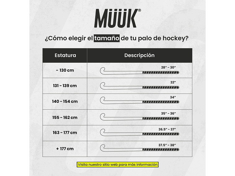Palo de Hockey Cesped Muuk Puyehue  8
