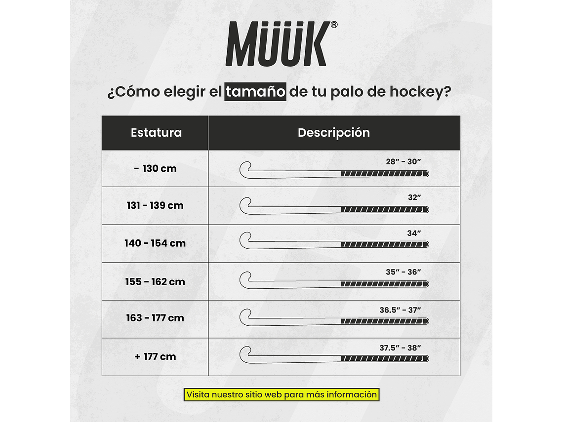 Palo de Hockey Cesped Muuk Llaima 7