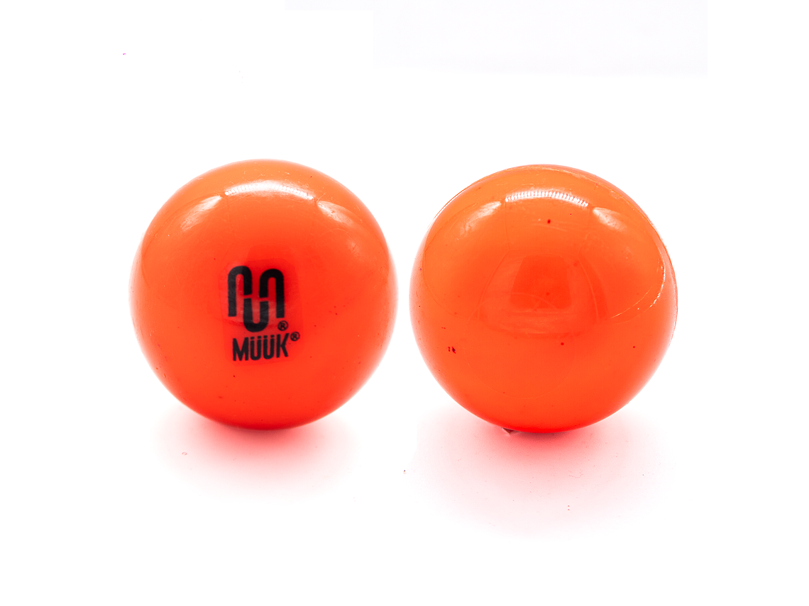 Pelota Hockey Césped Muuk Naranja  3