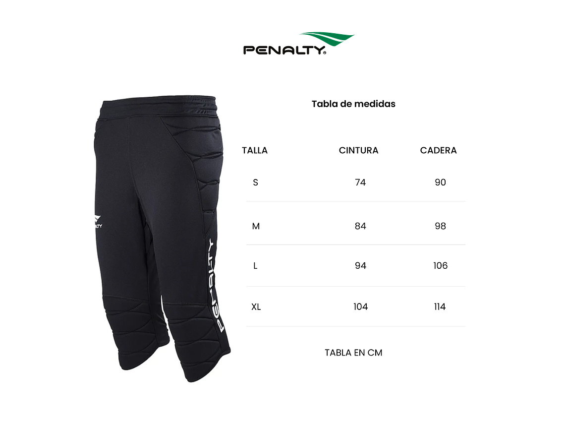 Pantalón Portero Penalty 3/4 444 Pro 12