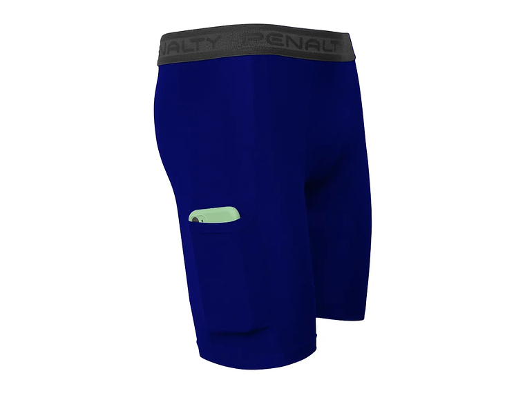Calza Corta Penalty Skin 183 C/Bolsillo Azul Rey  1