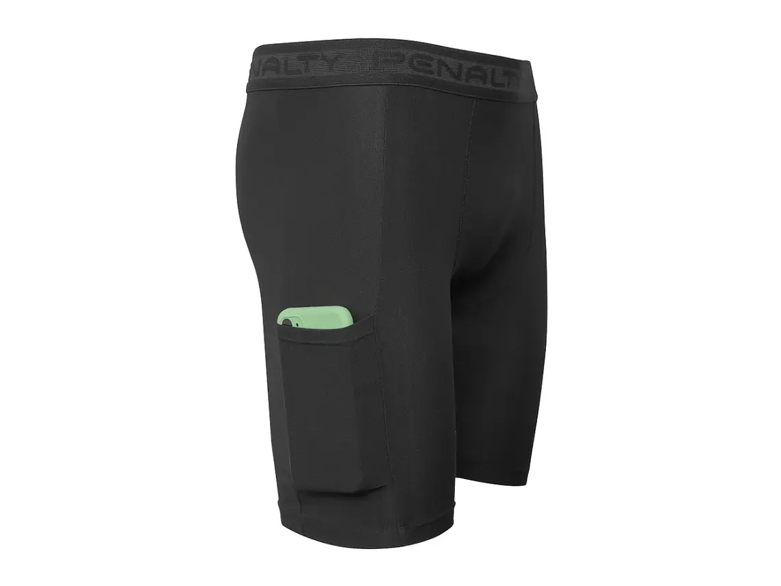 Calza Corta Penalty Skin 183 C/Bolsillo Negro 1