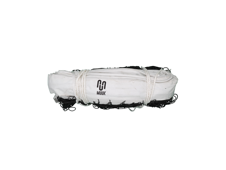 Red de Voleibol Muuk con Cable de Acero, Huinchas y Varillas 1