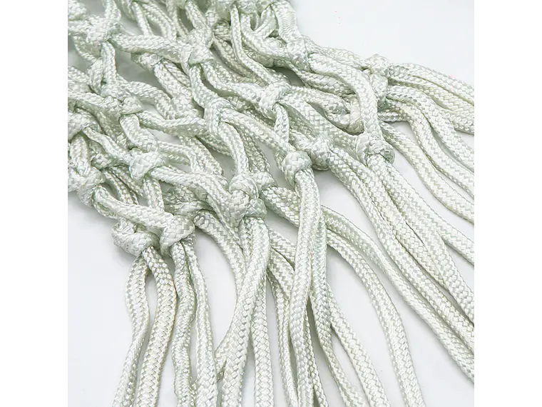 Red De Basquetbol Muuk Blanca Profesional 6Mm Par 3