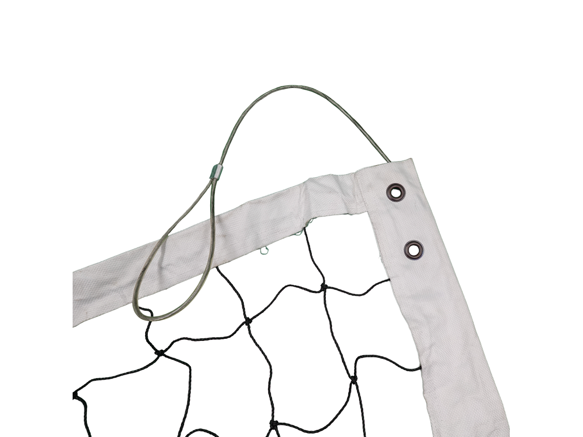 Red de Voleibol Muuk con Cable de Acero y Huinchas 6