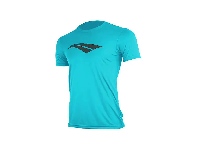 Polera Penalty Logomania Turquesa  1