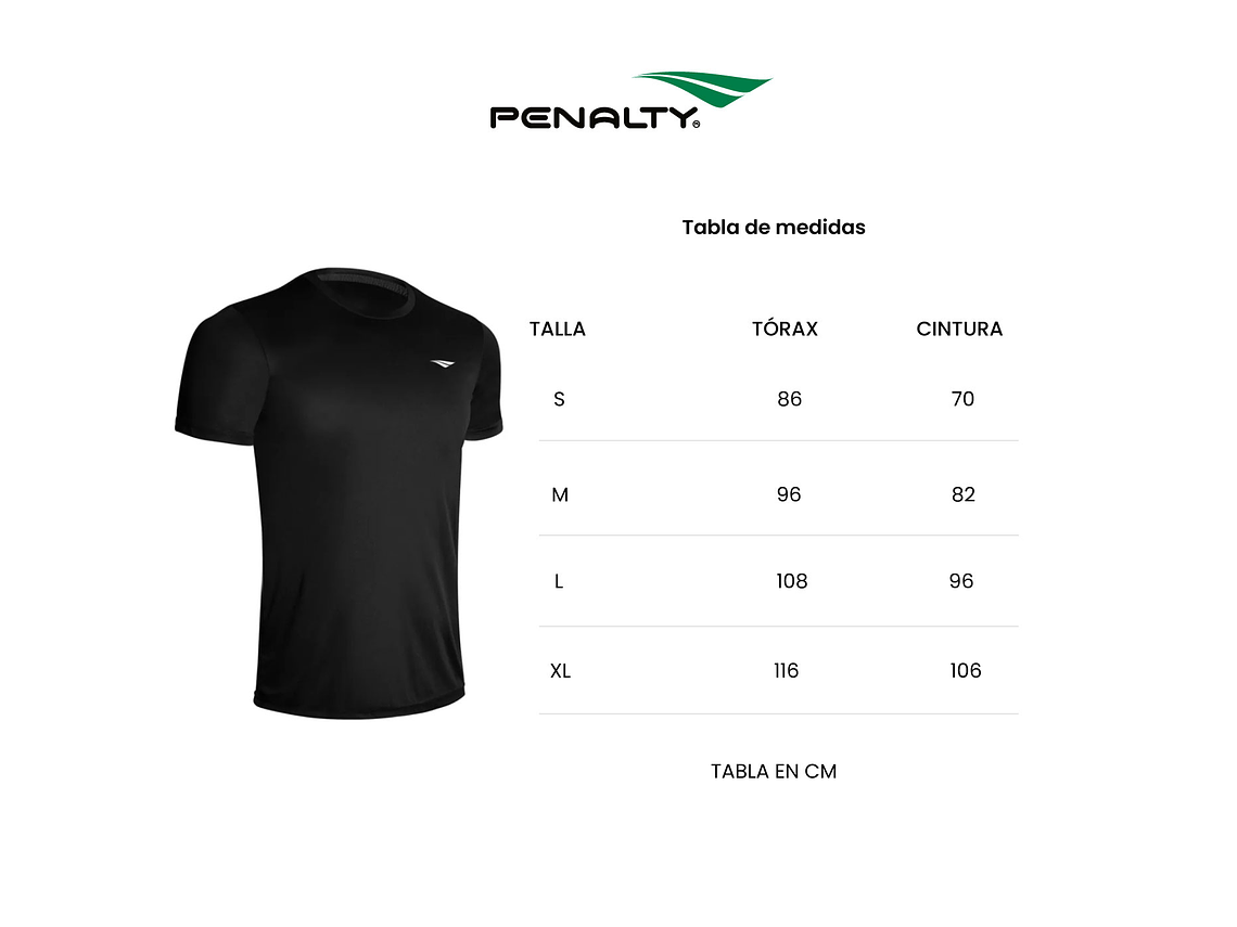 Polera Penalty Matis X 603 Negro 6