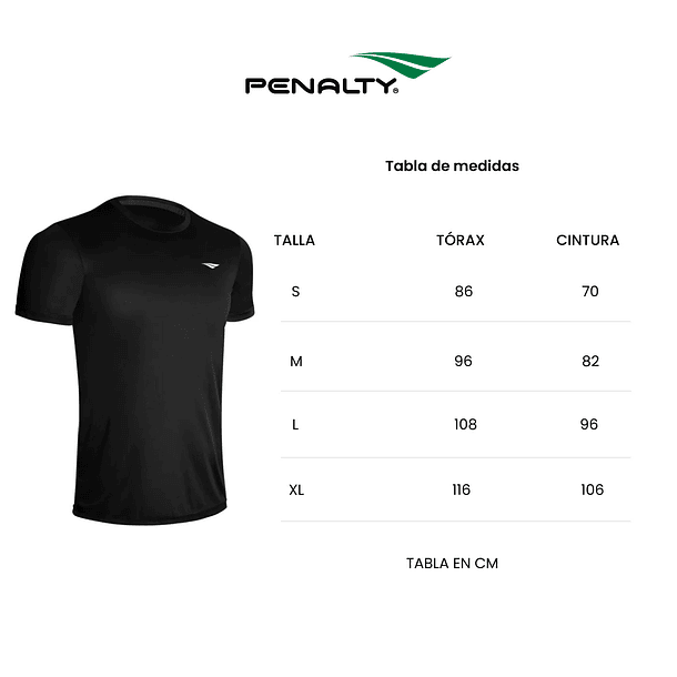 Polera Penalty Matis X 603 Negro 2