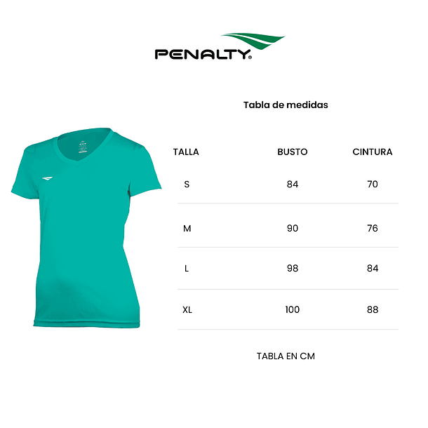 Polera Penalty 645 Femenina Azul Rey 2