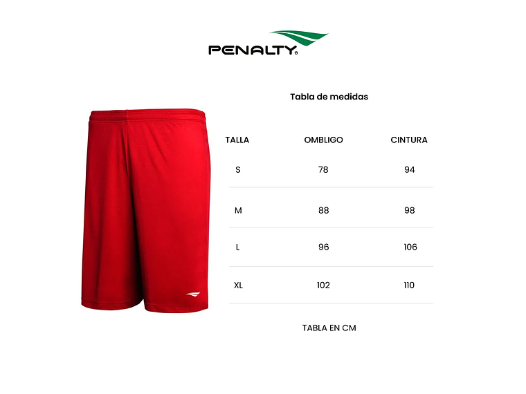 Short Penalty X 309 Negro 6