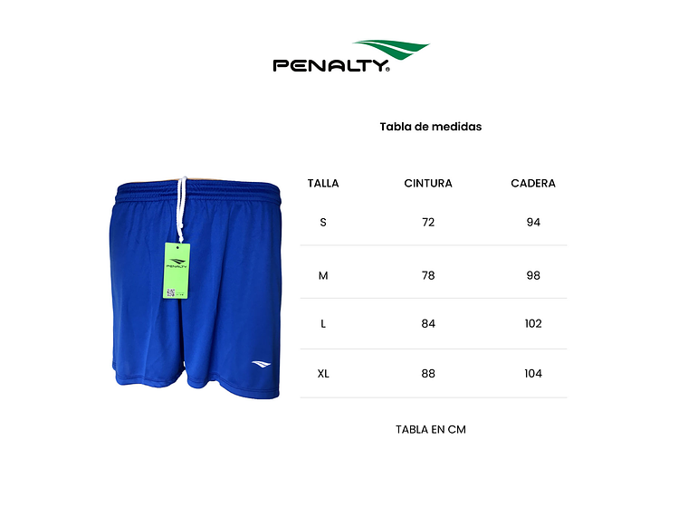 Short Penalty X 321 Femenino Negro 6