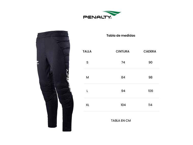 Pantalón de Arquero Penalty Pro 443 7