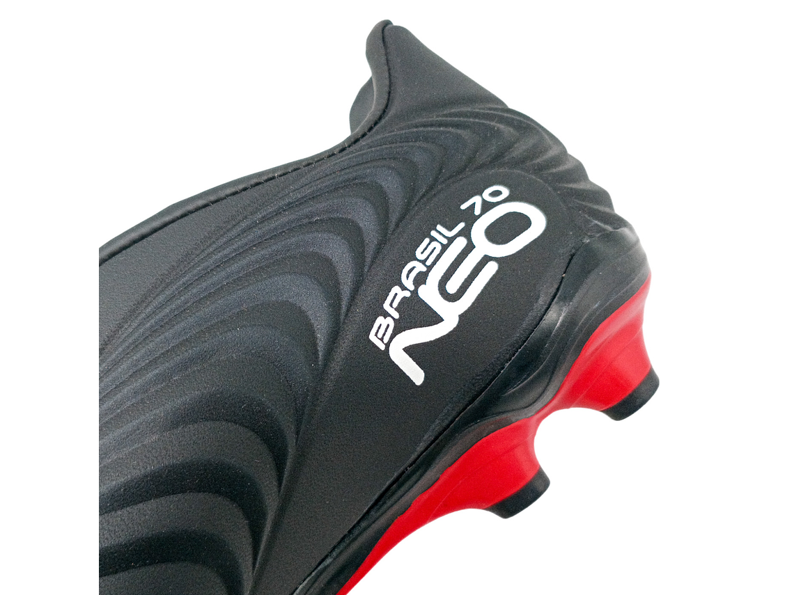 Zapato de Fútbol Penalty Brasil 70 Neo Y-2 Negro/Blanco Mate 9