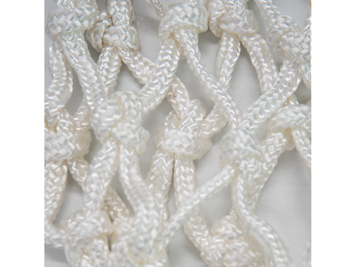 Red de Básquetbol de Entrenamiento 6mm Muuk Blanca Par 5