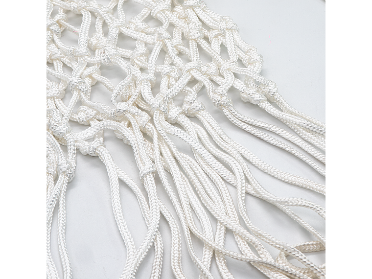 Red de Básquetbol de Entrenamiento 6mm Muuk Blanca Par 6