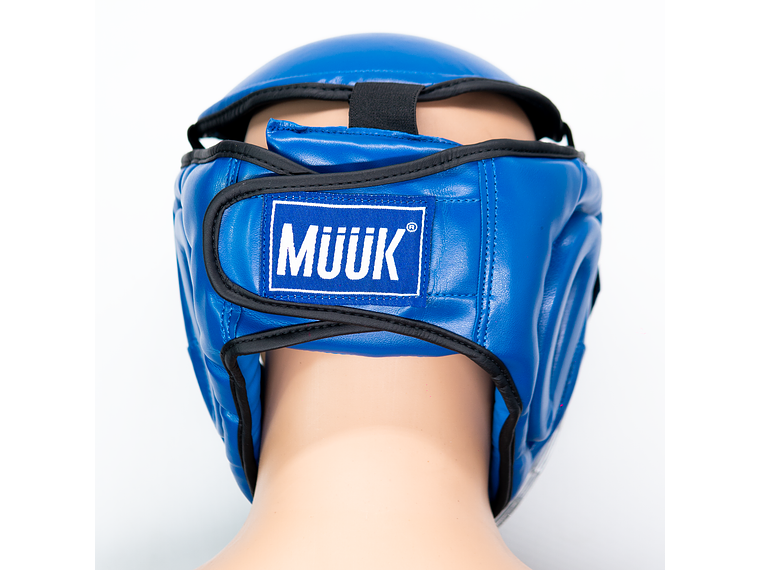 Cabezal De Artes Marciales Con Mica Muuk Azul 5