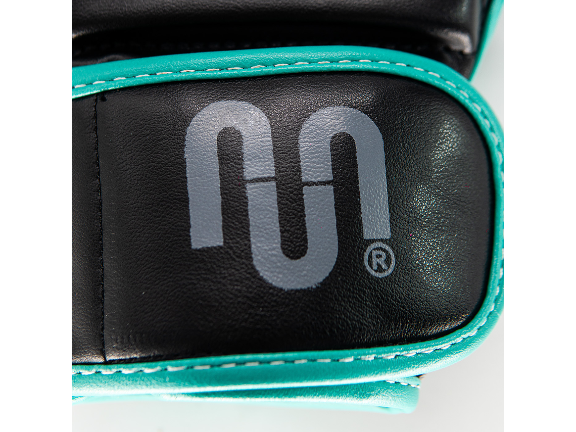 Guantilla MMA K.O. Muuk Negro-Turquesa 5