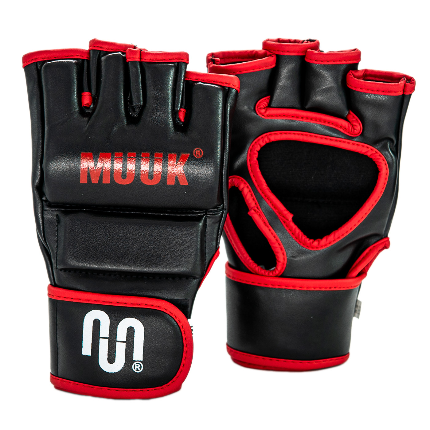 Guantilla MMA K.O Muuk Negro-Rojo