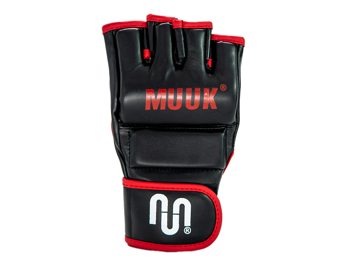 Guantilla MMA K.O Muuk Negro-Rojo 2