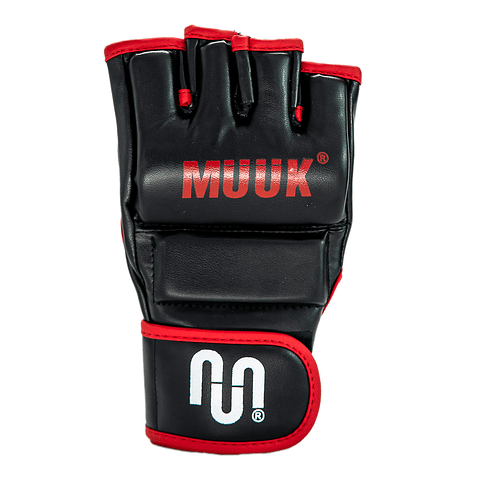 Guantilla MMA K.O Muuk Negro-Rojo