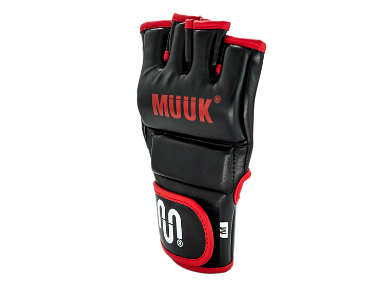 Guantilla MMA K.O Muuk Negro-Rojo 3