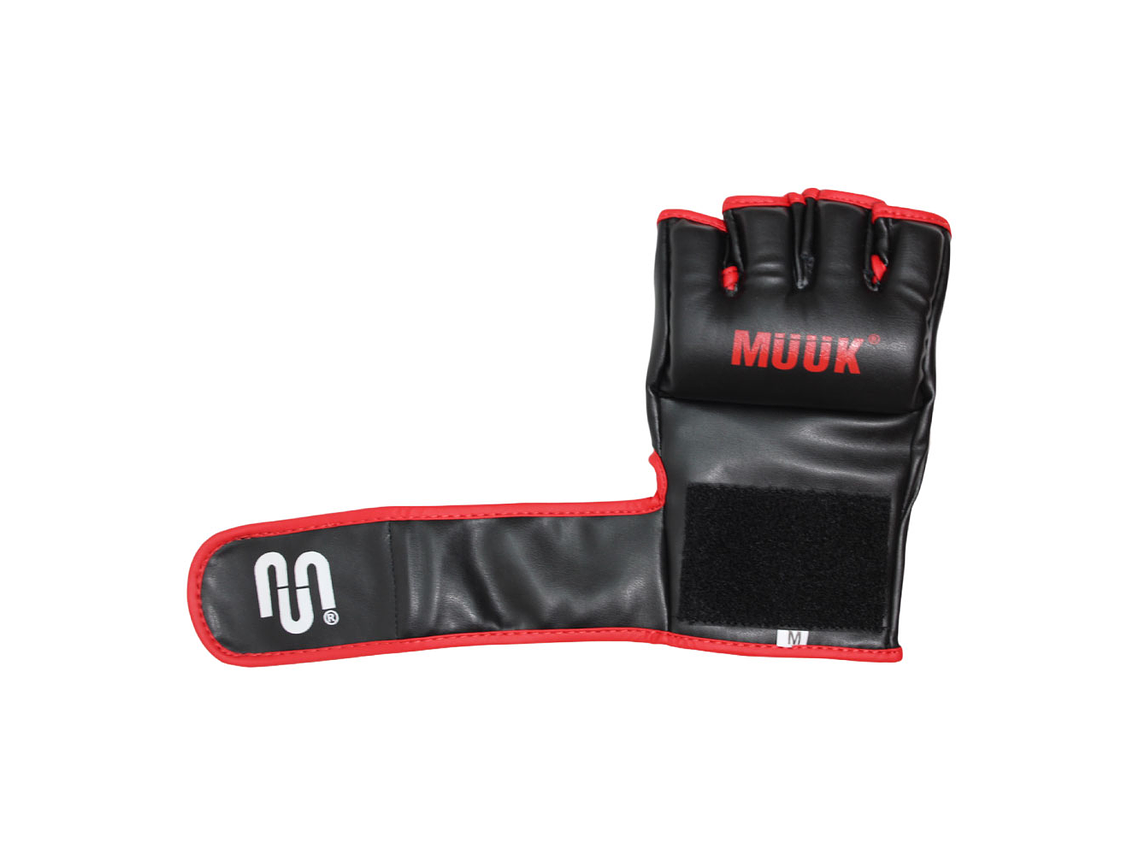 Guantilla MMA K.O Muuk Negro-Rojo 4