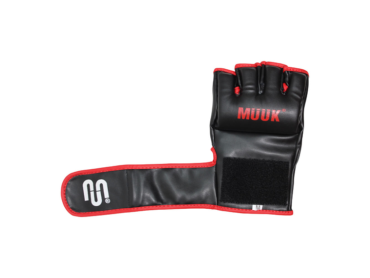 Guantilla MMA K.O Muuk Negro-Rojo 4