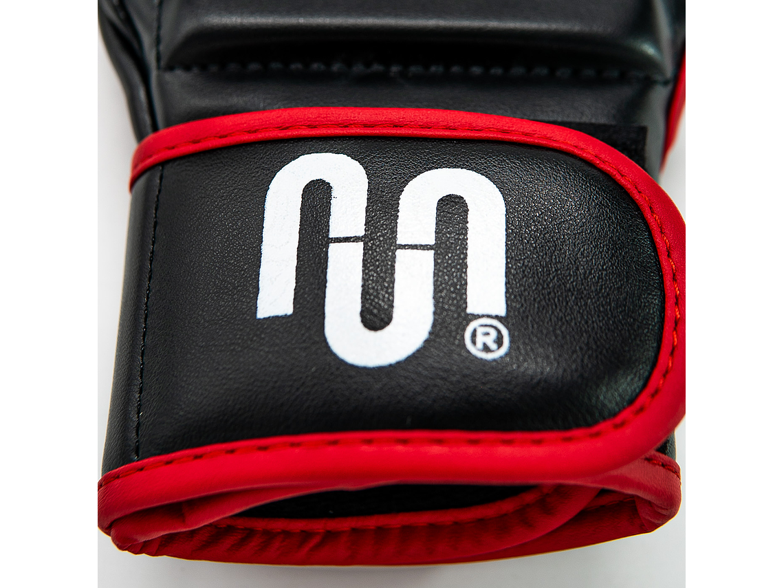 Guantilla MMA K.O Muuk Negro-Rojo 5