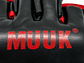 Guantilla MMA K.O Muuk Negro-Rojo - Miniatura 6
