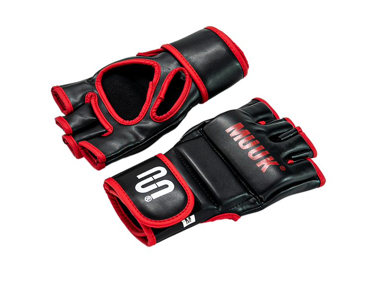 Guantilla MMA K.O Muuk Negro-Rojo 7