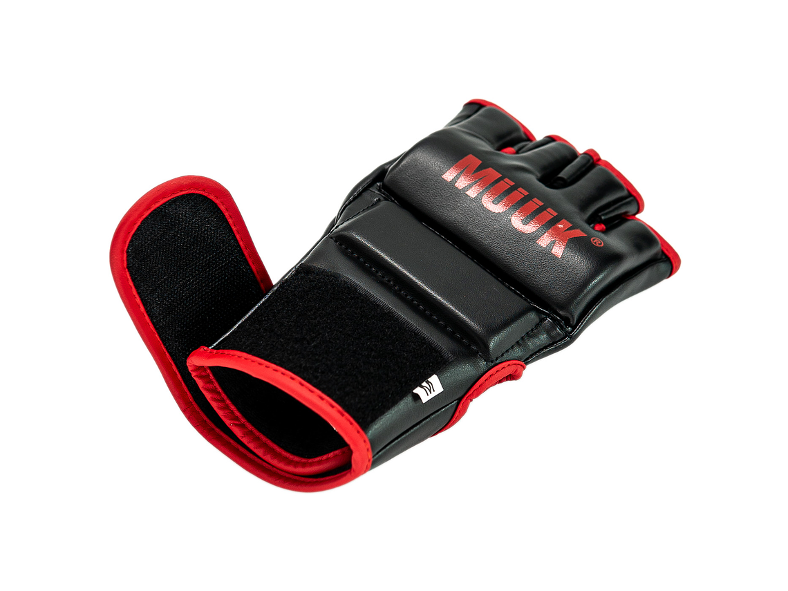 Guantilla MMA K.O Muuk Negro-Rojo 8