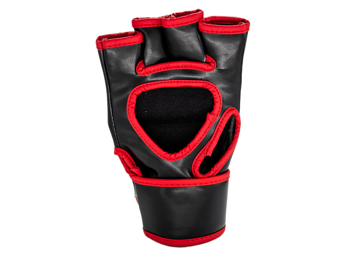 Guantilla MMA K.O Muuk Negro-Rojo 9