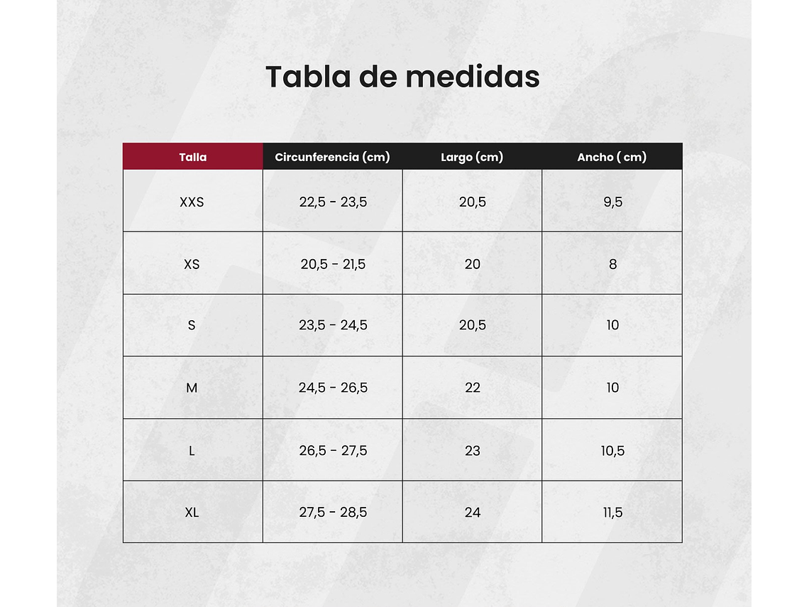 Guantilla Muuk Palma Libre Rojo 11