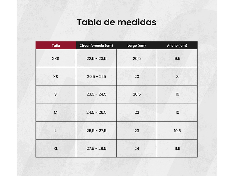 Guantilla Muuk Palma Libre Rojo 11