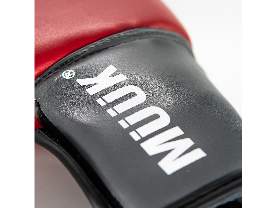 Guante De Box PU Impact Muuk Rojo-Gris 6
