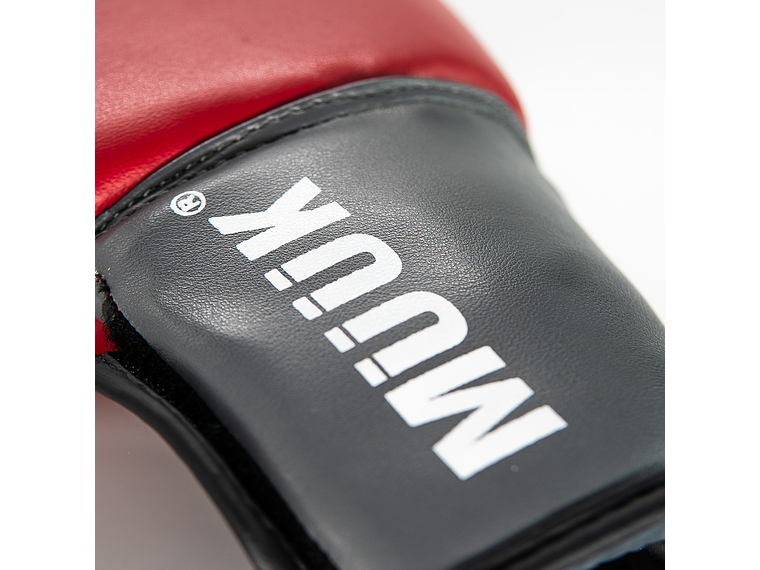 Guante De Box PU Impact Muuk Rojo-Gris 6