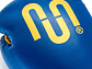 Guante De Box PU Impact Muuk Negro-Azul - Miniatura 3