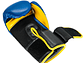 Guante De Box PU Impact Muuk Negro-Azul - Miniatura 5