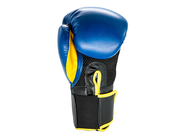 Guante De Box PU Impact Muuk Negro-Azul 7