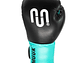 Guante De Box PU Impact Muuk Negro-Turquesa - Miniatura 2