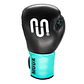 Guante De Box PU Impact Muuk Negro-Turquesa - Miniatura 2
