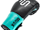 Guante De Box PU Impact Muuk Negro-Turquesa - Miniatura 6
