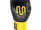 Guante De Box PU Impact Muuk Negro-Amarillo - Miniatura 2