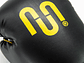 Guante De Box PU Impact Muuk Negro-Amarillo - Miniatura 4