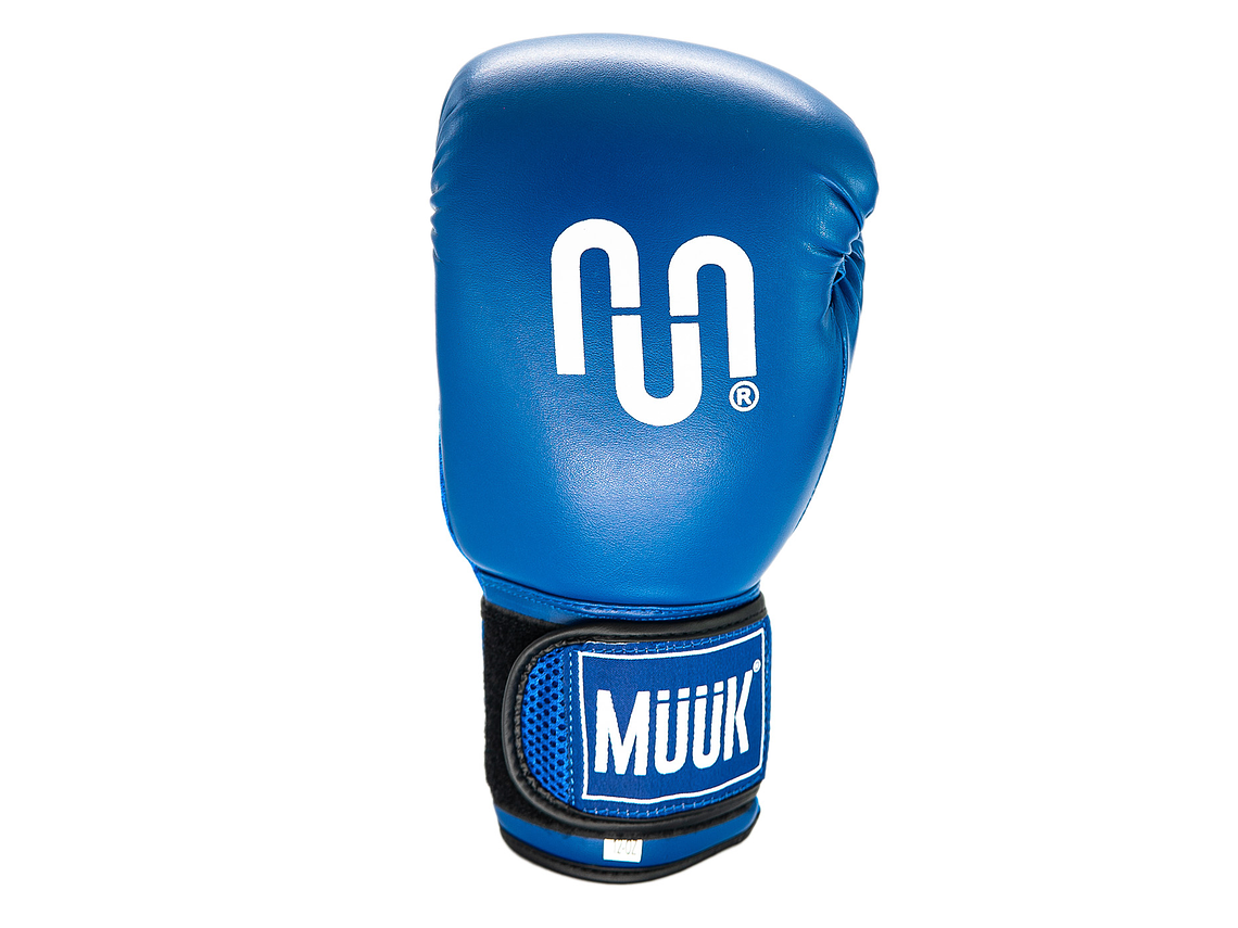 Guante de Box Muuk PU Azul 2