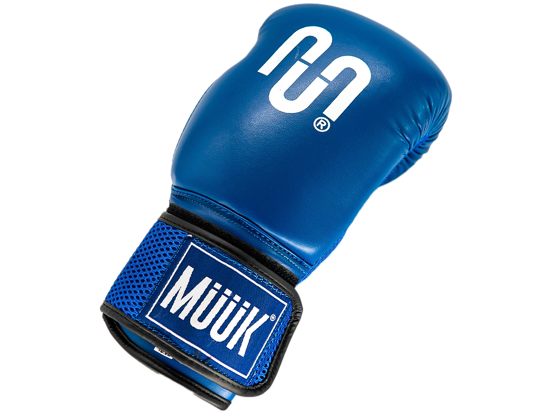 Guante de Box Muuk PU Azul 3