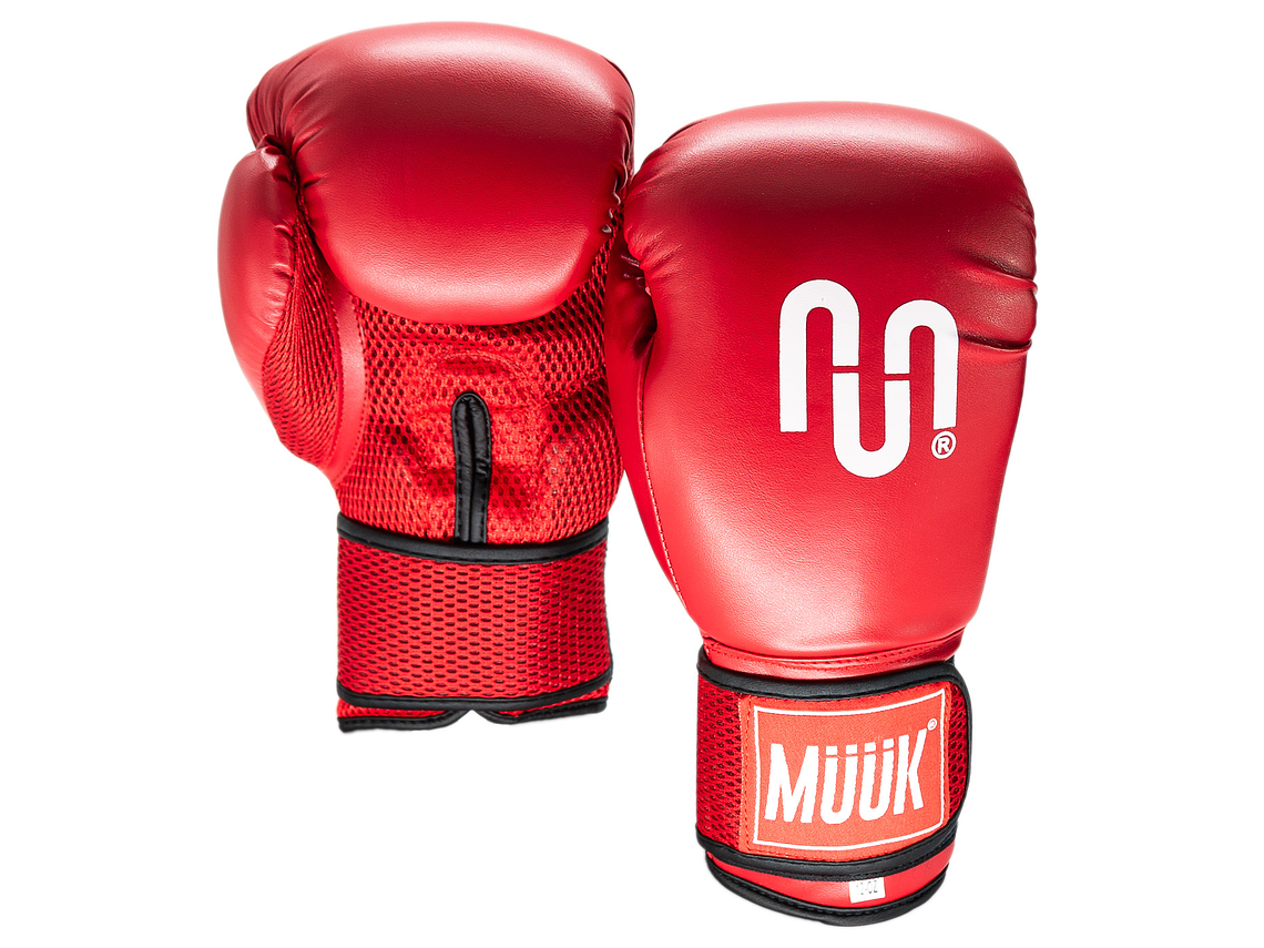 Guante de Box Muuk PU Rojo 1