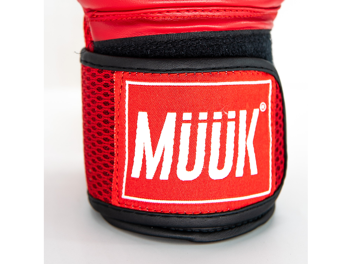 Guante de Box Muuk PU Rojo 5
